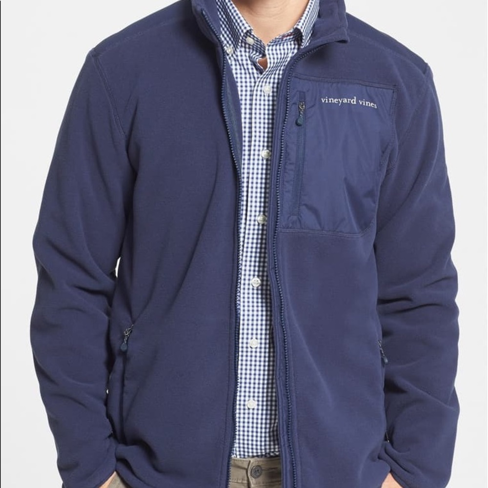 GRAY!! - Vineyard Vines Full Zip Jacket - M